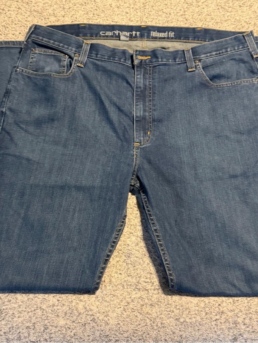 Men’s Carhartt Jeans Relaxed Fit. 42x34 - Picture 4 of 6
